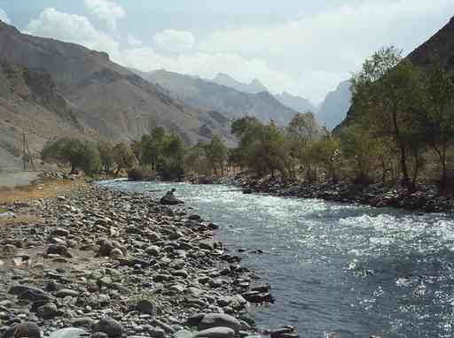 On our way to the Pamir range