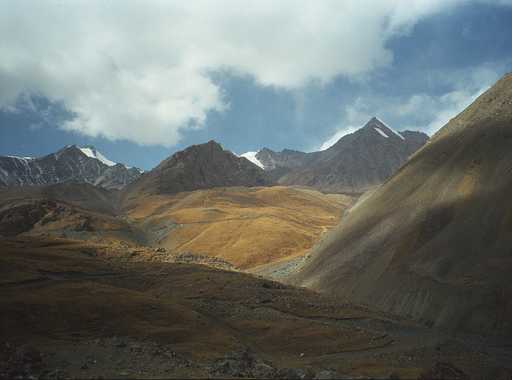 On our way in the Pamir range